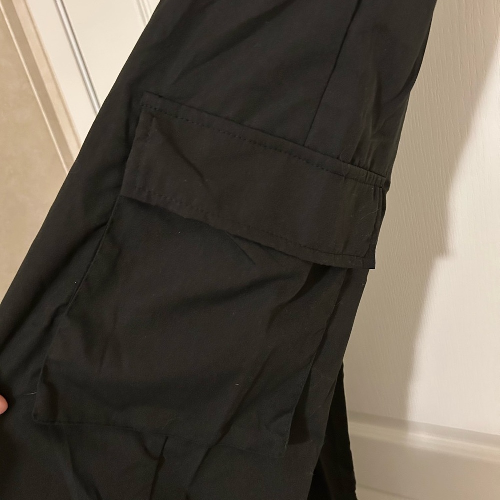 Men's Black Cargo Pants